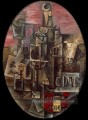 Nature morte espagnole 1912 cubiste
